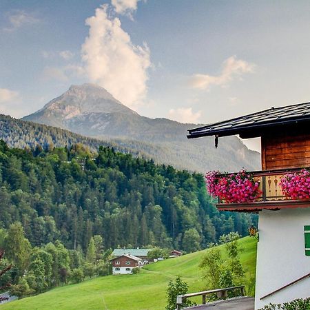 Ferienhaus Wiesenlehen Bischofswiesen Bagian luar foto